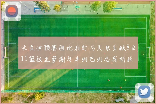 法国世预赛胜比利时戈贝尔贡献8分11篮板里萨谢与库利巴利各有斩获